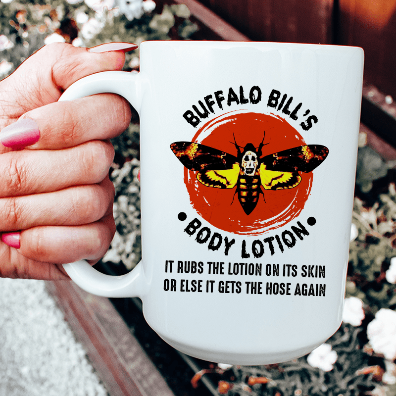 Buffalo Bill's Body Lotion Ceramic Mug 15 oz – Peachy Sunday