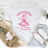 Adulthood It's All Swings And Stumbles Tee Ash / S Peachy Sunday T-Shirt