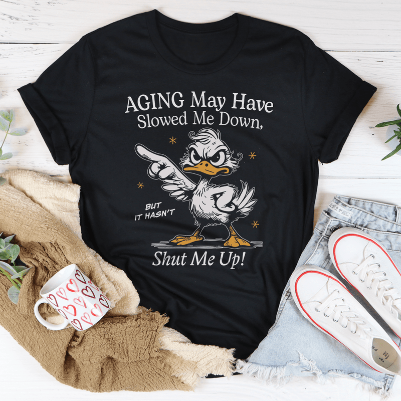 Aging May Have Slowed Me Down Tee Black Heather / S Peachy Sunday T-Shirt