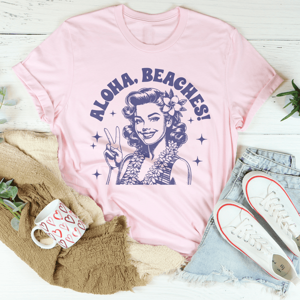 Aloha Beaches Tee Pink / S Peachy Sunday T-Shirt