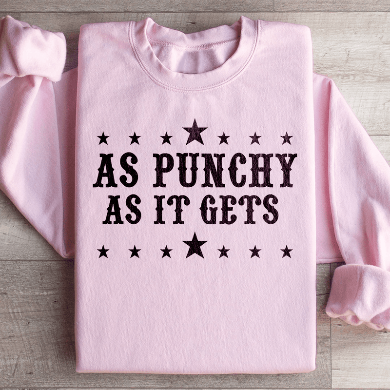 As Punchy As It Gets Sweatshirt Light Pink / S Peachy Sunday T-Shirt