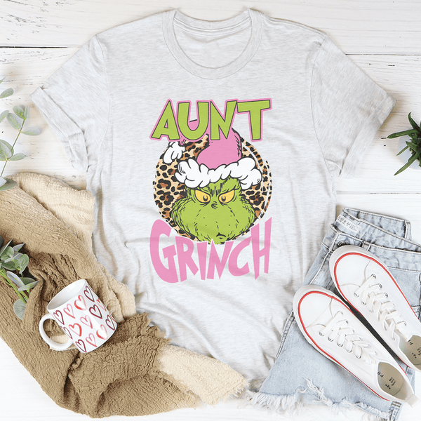 Aunt Grinch Tee Ash / S Printify T-Shirt T-Shirt