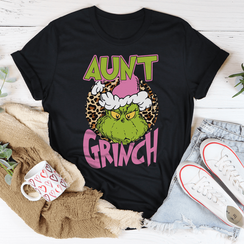 Aunt Grinch Tee Black / S Printify T-Shirt T-Shirt