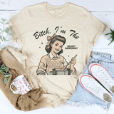 B-tch I’m The Secret Ingredient Tee Soft Cream / S Peachy Sunday T-Shirt