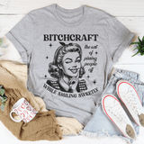 B-tchcraft The Art Of Pissing People Off While Smiling Sweetly Tee Athletic Heather / S Peachy Sunday T-Shirt