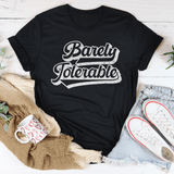 Barely Tolerable Tee Black Heather / S Peachy Sunday T-Shirt