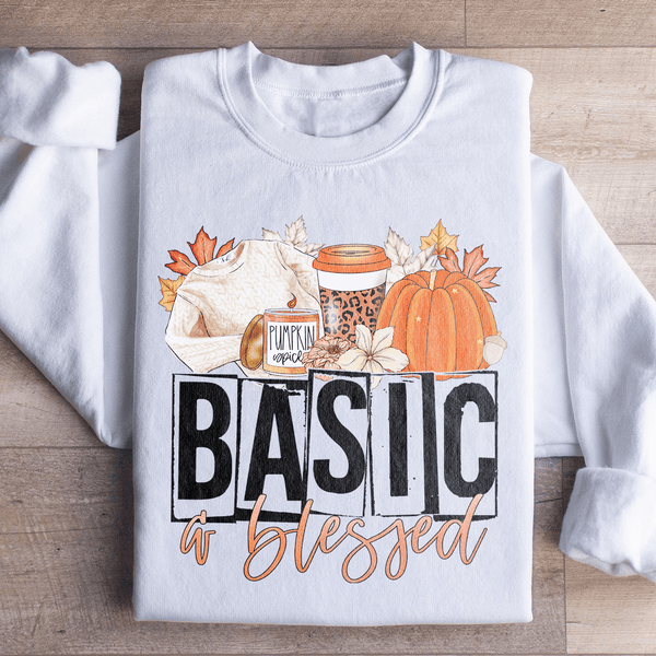 Basic & Blessed Sweatshirt Sand / S Peachy Sunday T-Shirt