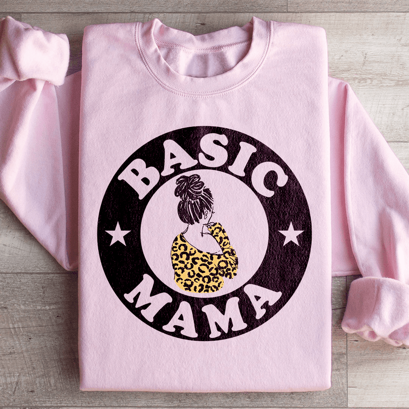 Basic Mama Sweatshirt Light Pink / S Peachy Sunday T-Shirt