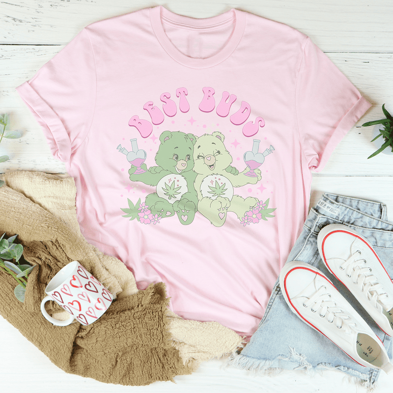 Best buds Tee Pink / S Peachy Sunday T-Shirt