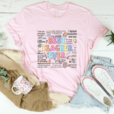 Best Teacher Ever Tee Pink / S Peachy Sunday T-Shirt