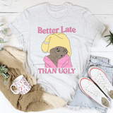 Better Late Than Ugly Kitty Tee Ash / S Peachy Sunday T-Shirt