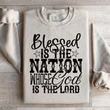 Blessed Is The Nation Whose God Is The Lord Sweatshirt Peachy Sunday T-Shirt