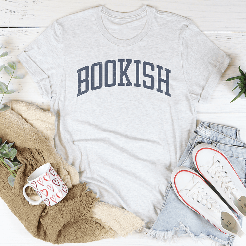 Bookish Tee Ash / S Peachy Sunday T-Shirt