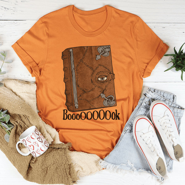 BoooOOOoook Tee Heather Orange / S Peachy Sunday T-Shirt