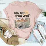 Bury Me Upside Down So The World Can Kiss My A-s Tee Heather Prism Peach / S Peachy Sunday T-Shirt