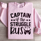 Captain Of The Struggle Bus Sweatshirt Light Pink / S Peachy Sunday T-Shirt