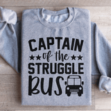 Captain Of The Struggle Bus Sweatshirt Sport Grey / S Peachy Sunday T-Shirt