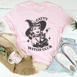 Catty witch club Tee Pink / S Peachy Sunday T-Shirt