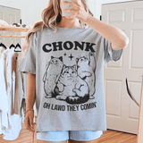 Chonk Oh Lawd They Comin Tee Athletic Heather / S Peachy Sunday T-Shirt