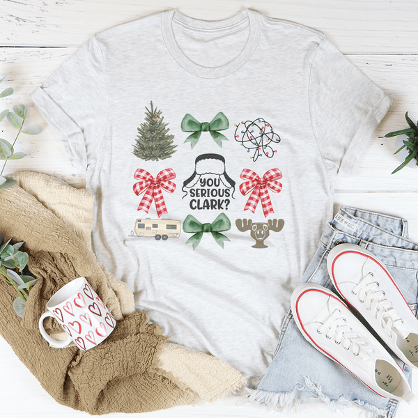 Christmas Vacation Coquette Tee White / S Peachy Sunday T-Shirt