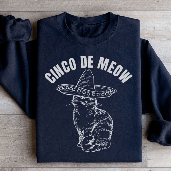 Cinco De Meow Sweatshirt Peachy Sunday T-Shirt