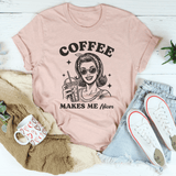 Coffee Makes Me Nicer Tee Heather Prism Peach / S Peachy Sunday T-Shirt