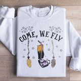 Come We Fly Sweatshirt White / S Peachy Sunday T-Shirt