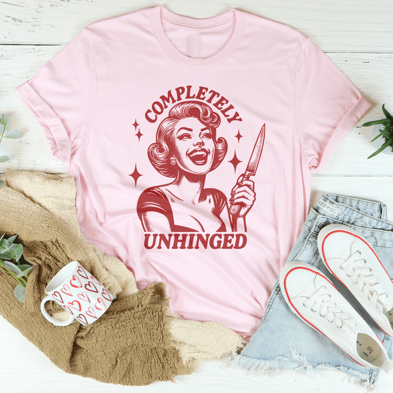 Completely Unhinged Tee Pink / S Peachy Sunday T-Shirt