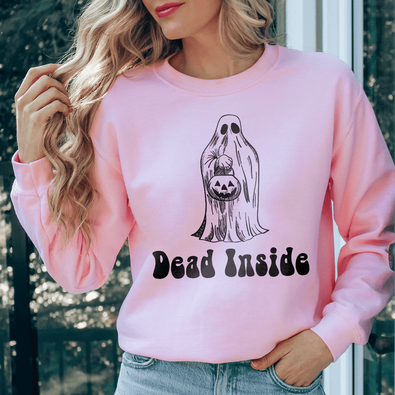 Dead Inside Sweatshirt Peachy Sunday T-Shirt