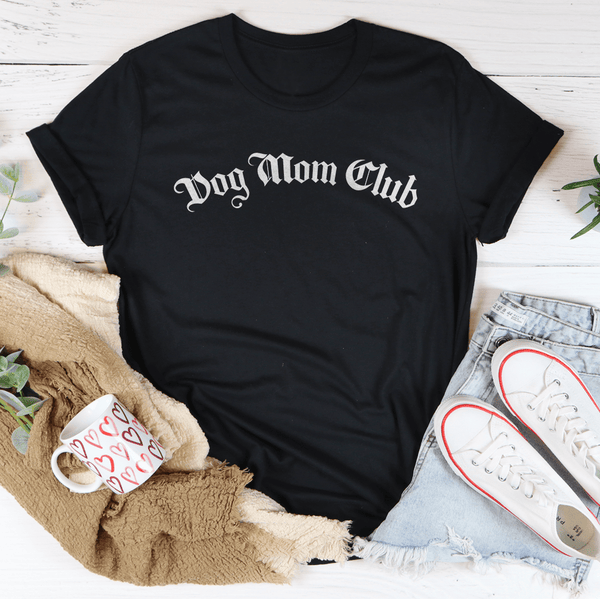 Dog Mom Club Tee Black Heather / S Peachy Sunday T-Shirt