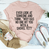 Ever Look At Someone And Think Tee Heather Prism Peach / S Peachy Sunday T-Shirt