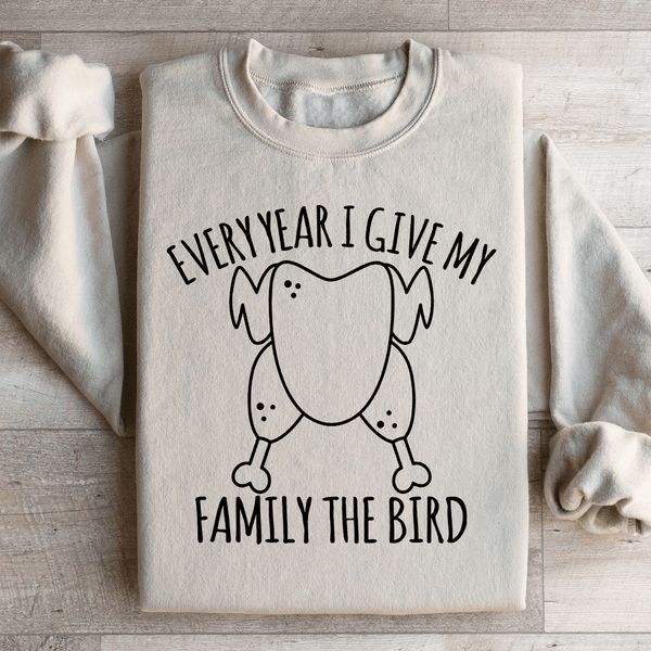 Every Year I Give My Family The Dinner Sweatshirt Peachy Sunday T-Shirt