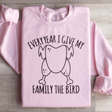 Every Year I Give My Family The Dinner Sweatshirt Peachy Sunday T-Shirt