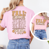 Fall Tour Tee Pink / S Peachy Sunday T-Shirt