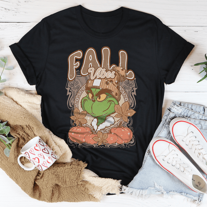 Fall Vibes Tee Black Heather / S Printify T-Shirt T-Shirt