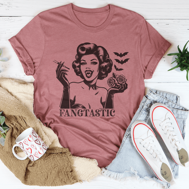 Fangtastic Tee Mauve / S Peachy Sunday T-Shirt