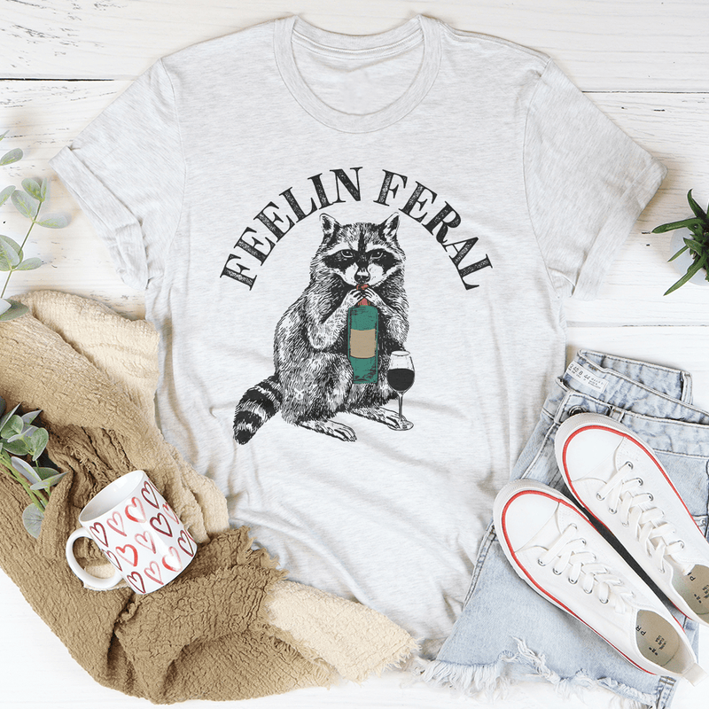 Feelin feral Tee Ash / S Peachy Sunday T-Shirt