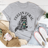 Feelin feral Tee Athletic Heather / S Peachy Sunday T-Shirt