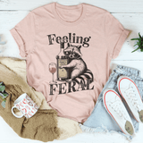 Feeling Feral Tee Heather Prism Peach / S Peachy Sunday T-Shirt