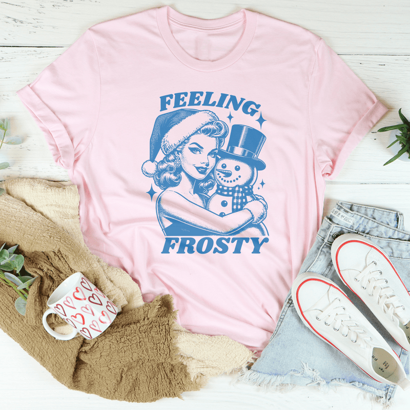 Feeling Frosty Tee Pink / S Peachy Sunday T-Shirt