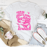 Feral Girl Summer Tee Peachy Sunday T-Shirt