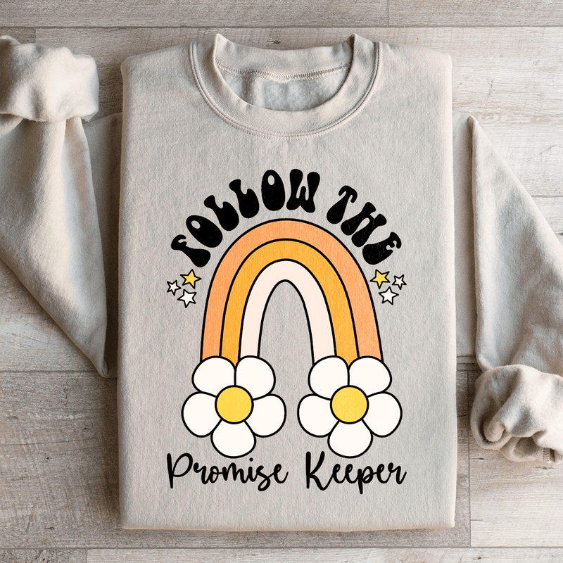 Follow The Promise Keeper Sweatshirt Sand / S Peachy Sunday T-Shirt