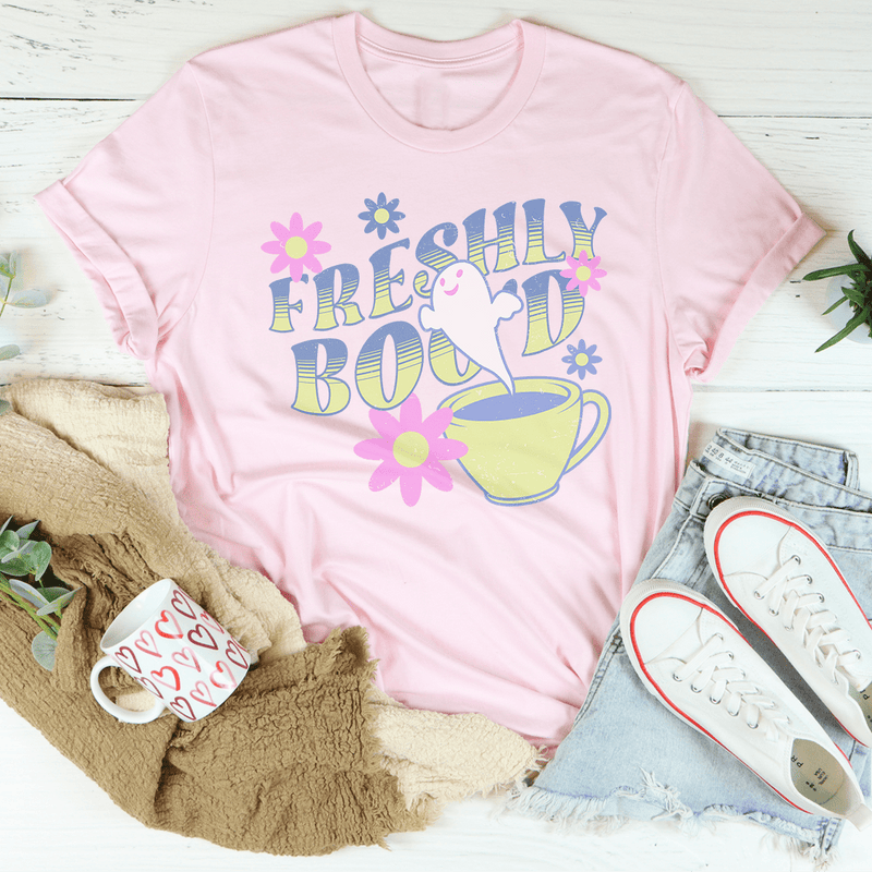 Freshly Boo'd Coffee Tee Pink / S Peachy Sunday T-Shirt