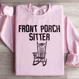 Front Porch Sitter Sweatshirt Light Pink / S Peachy Sunday T-Shirt