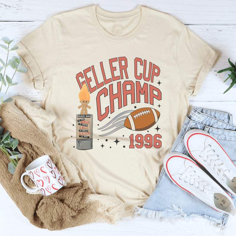 Geller Cup Champ 1996 Tee Soft Cream / S Peachy Sunday T-Shirt