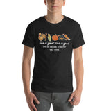 God is Great God Is Good Let Us Thank Him For Our Food Tee Peachy Sunday T-Shirt