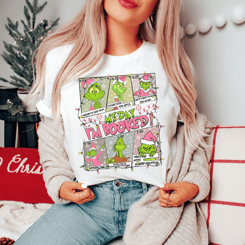 Grinch My Day Tee Ash / S Printify T-Shirt T-Shirt