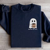 Half Ghost Half Coffee Sweatshirt Black / S Peachy Sunday T-Shirt