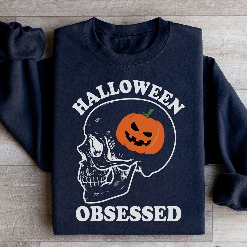 Halloween Obsessed Sweatshirt Peachy Sunday T-Shirt