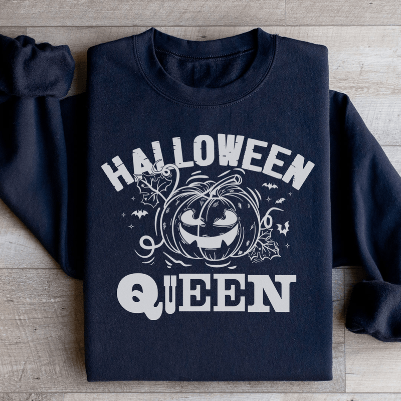 Halloween Queen Sweatshirt Black / S Peachy Sunday T-Shirt